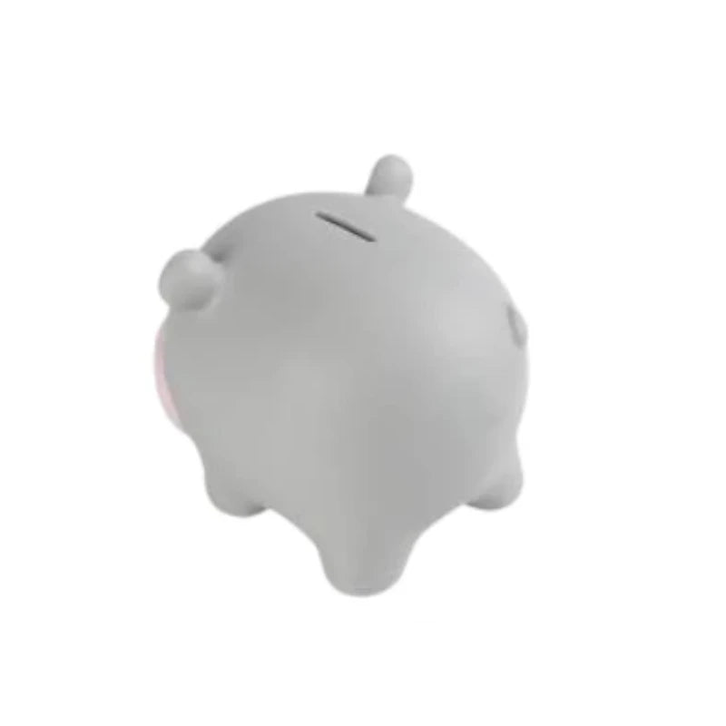 Salvadanaio 3D a forma di ippopotamo in PVC