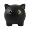 Bellissimo salvadanaio a forma di gattino nero