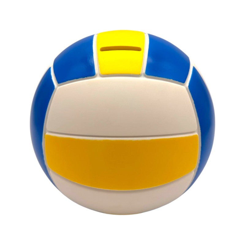 Salvadanaio in pvc a forma di pallone da pallavolo