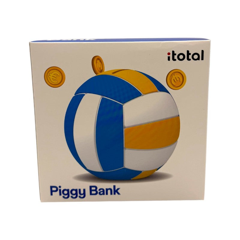Salvadanaio in pvc a forma di pallone da pallavolo