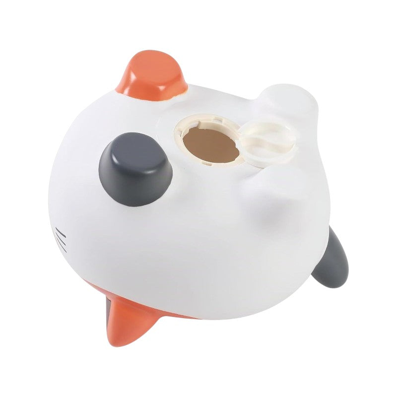 Salvadanaio iTotal Gattino Colorato in PVC: design kawaii bicolore, resistente e vivace. Idea regalo originale per amanti dei gatti!