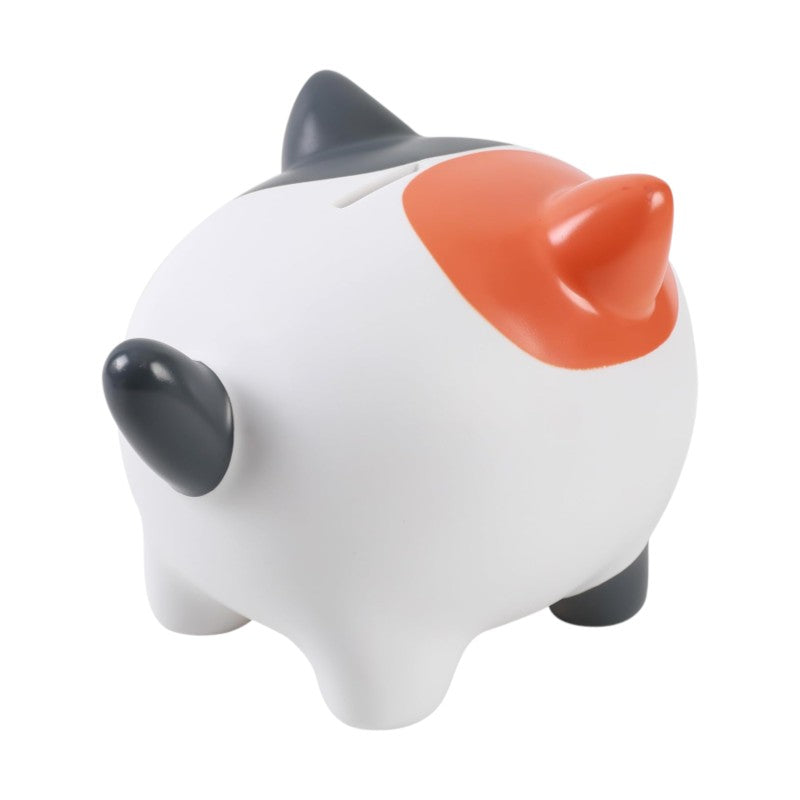 Salvadanaio iTotal Gattino Colorato in PVC: design kawaii bicolore, resistente e vivace. Idea regalo originale per amanti dei gatti!