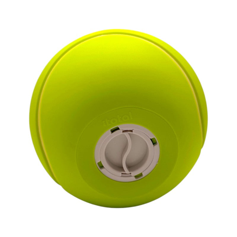 Salvadanaio pallina da tennis I-Total — maxi 3D in PVC, chiusura sul fondo, 300g. Regalo originale per bambini e appassionati di tennis.