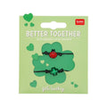Set 2 braccialetti Legami Better Together Coccinella e Quadrifoglio: bracciali portafortuna dell'amicizia da condividere. Scoprili su Viano Shop!