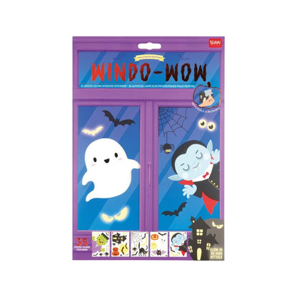 Bellissimo set composto da 36 diversi modelli di vetrofanie a tema Halloween.