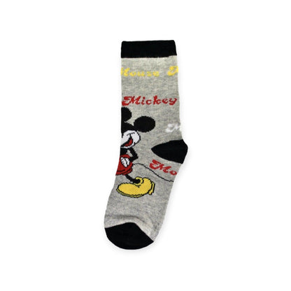 Bellissimo set regalo composto da 5 paia di calzini in cotone per bambini a tema Disney. Ottima idea regalo per i piccoli appassionati di Mickey Mouse.