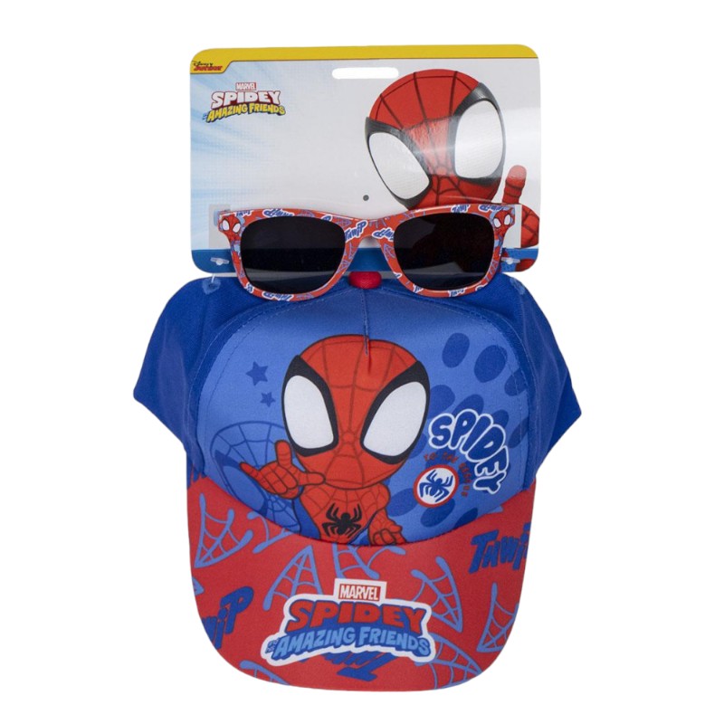 SET CAPPELLINO ED OCCHIALI DA SOLE SPIDEY