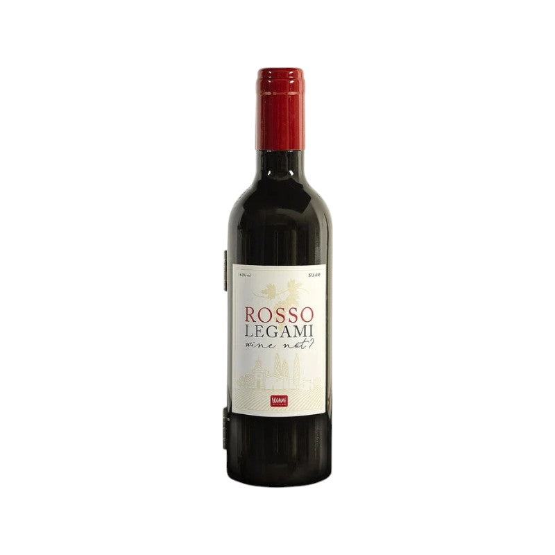 Set regalo vino Legami small a forma di bottiglia con 3 accessori: cavatappi, salvagoccia e tappo versatore. Idea regalo per chi ama il vino su Viano Shop!