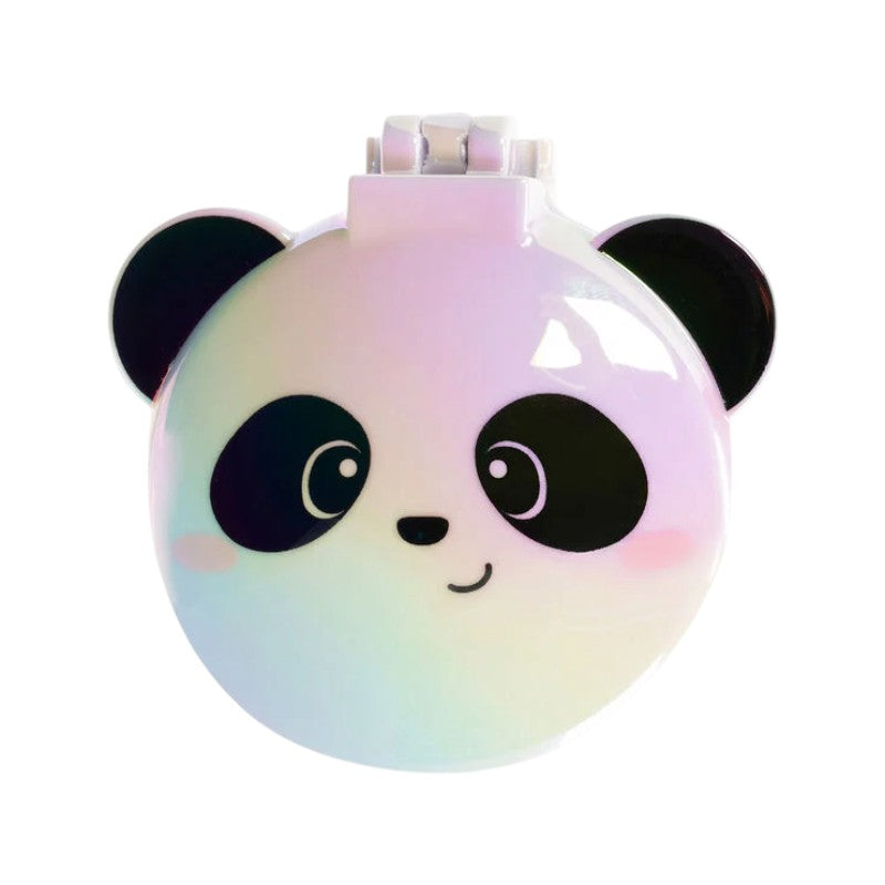 Spazzola con specchio Legami tascabile e richiudibile: panda, unicorno o gatto kawaii, perfetta per borsa e viaggio. Su Viano Shop!