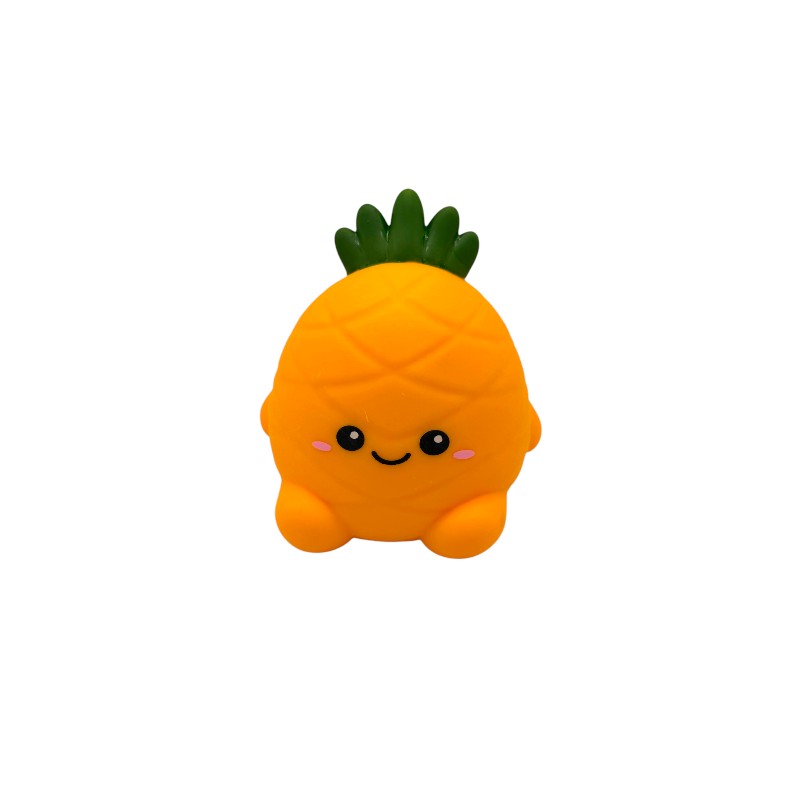 Squishy anti-stress I-Total Squeezy Buddies Fresh Market — schiuma slow-rise kawaii, soggetti frutta e verdura. Regalo originale per bambini e adulti.