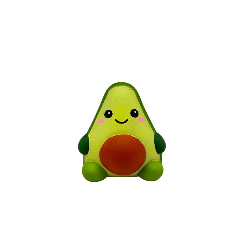 Squishy anti-stress I-Total Squeezy Buddies Fresh Market — schiuma slow-rise kawaii, soggetti frutta e verdura. Regalo originale per bambini e adulti.