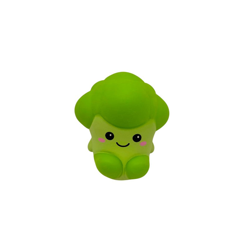 Squishy anti-stress I-Total Squeezy Buddies Fresh Market — schiuma slow-rise kawaii, soggetti frutta e verdura. Regalo originale per bambini e adulti.