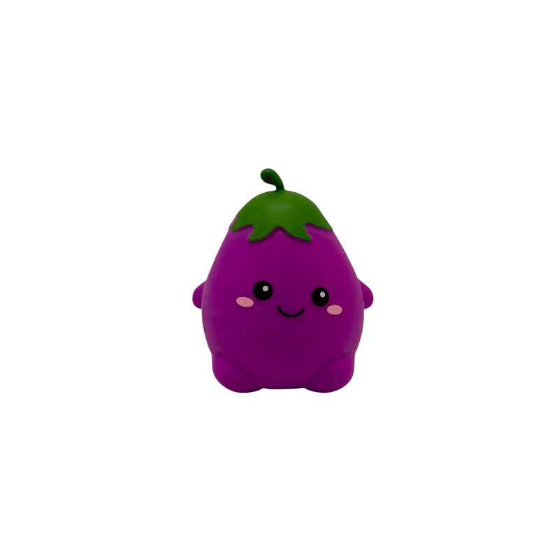 Squishy anti-stress I-Total Squeezy Buddies Fresh Market — schiuma slow-rise kawaii, soggetti frutta e verdura. Regalo originale per bambini e adulti.