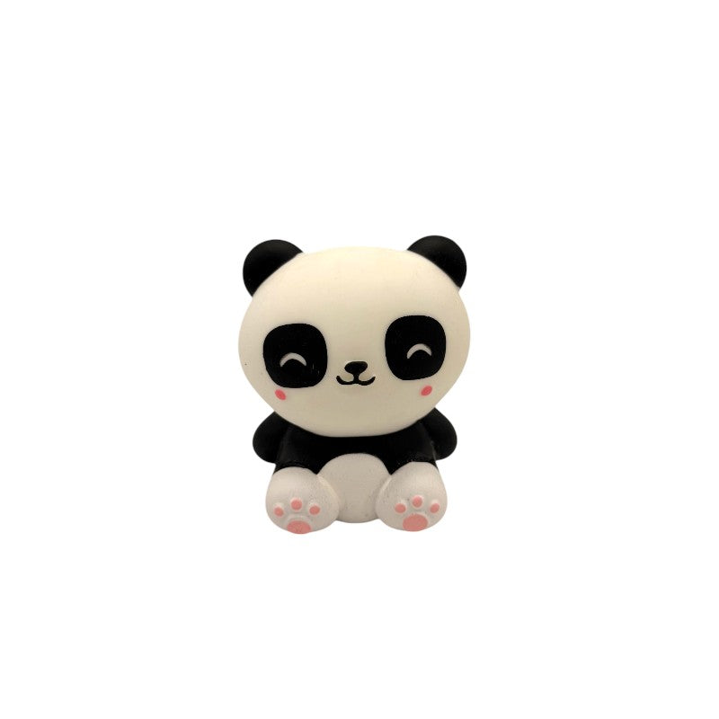 Squishy anti-stress I-Total Squeezy Buddies animali — schiuma slow-rise kawaii, soggetti panda, gatto, unicorno e altri. Regalo originale per bambini.