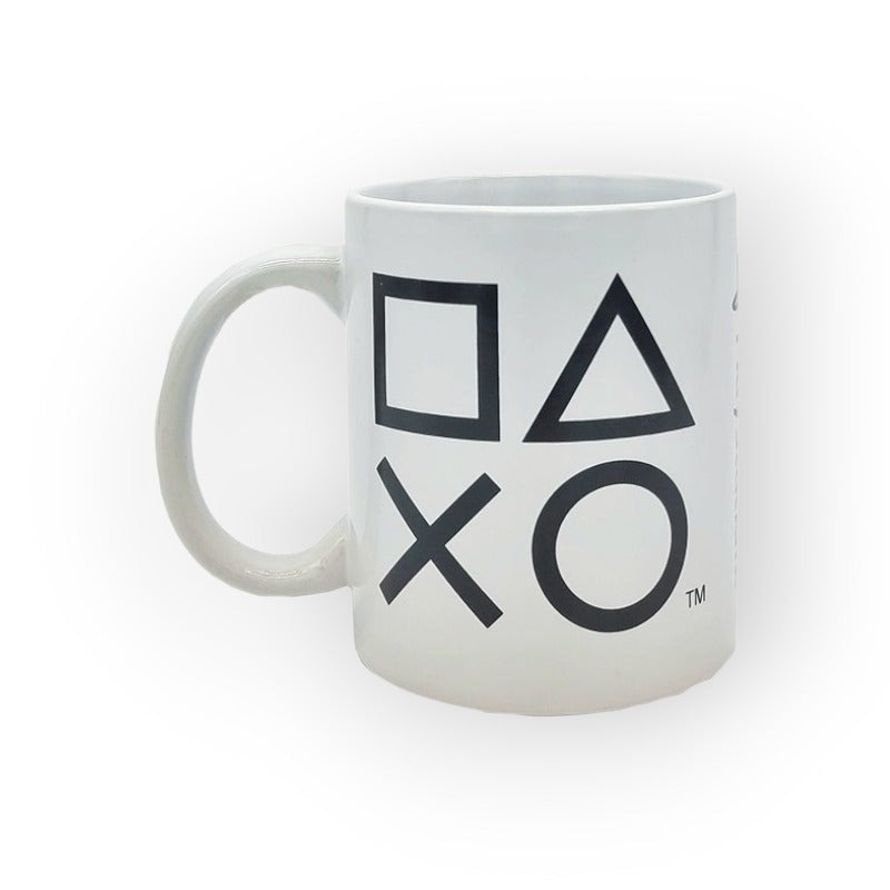 Tazza in ceramica bianca di altissima qualità con logo originale sony playstation