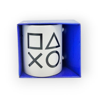 Tazza in ceramica bianca di altissima qualità con logo originale sony playstation