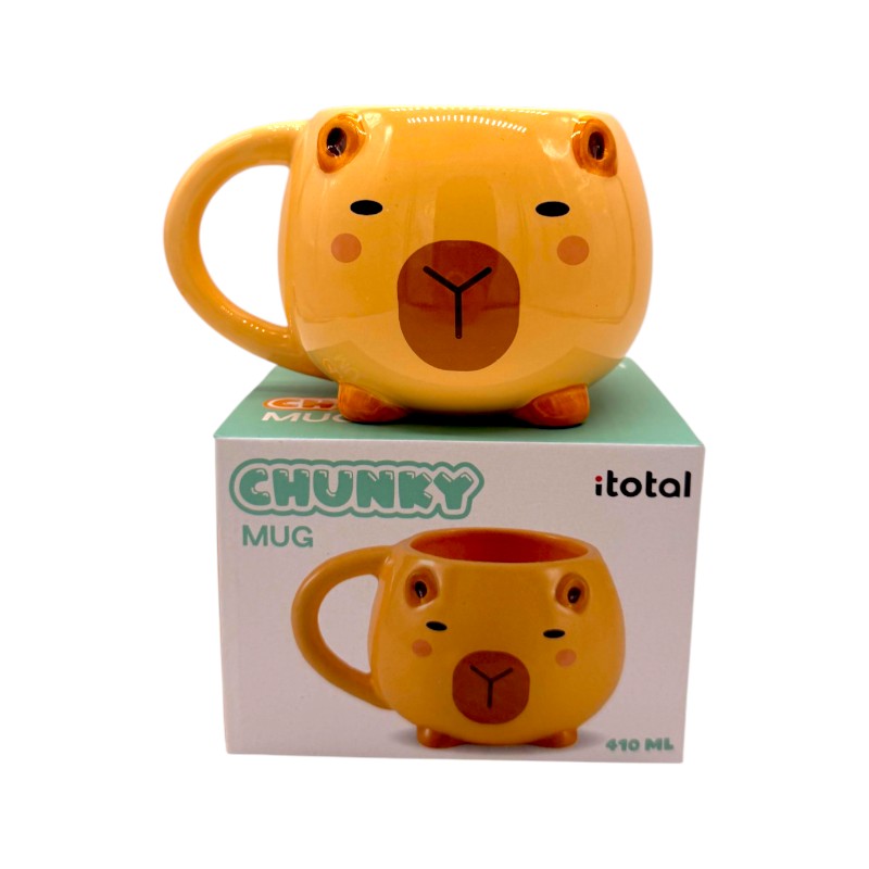 Bellissima tazza da colazione a forma di capibara