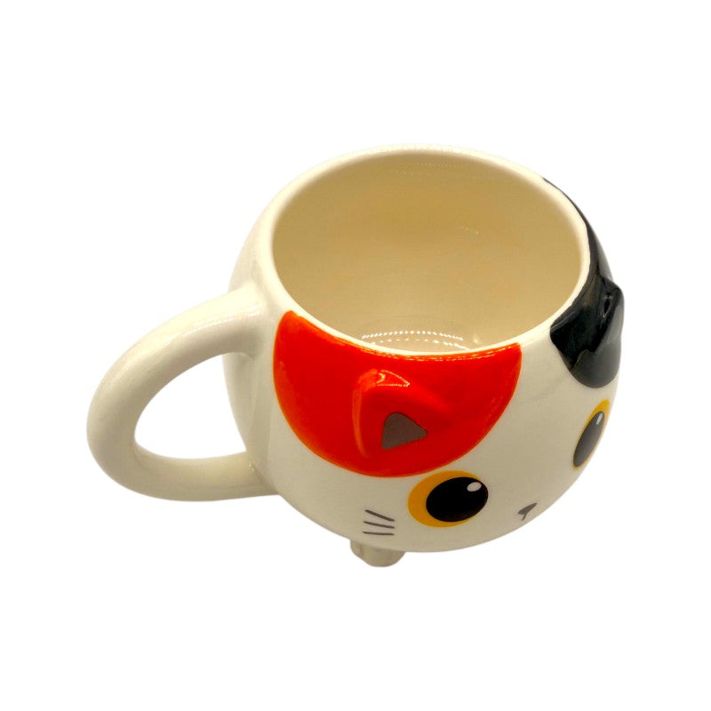 Bellissima tazza da colazione a forma di gatto