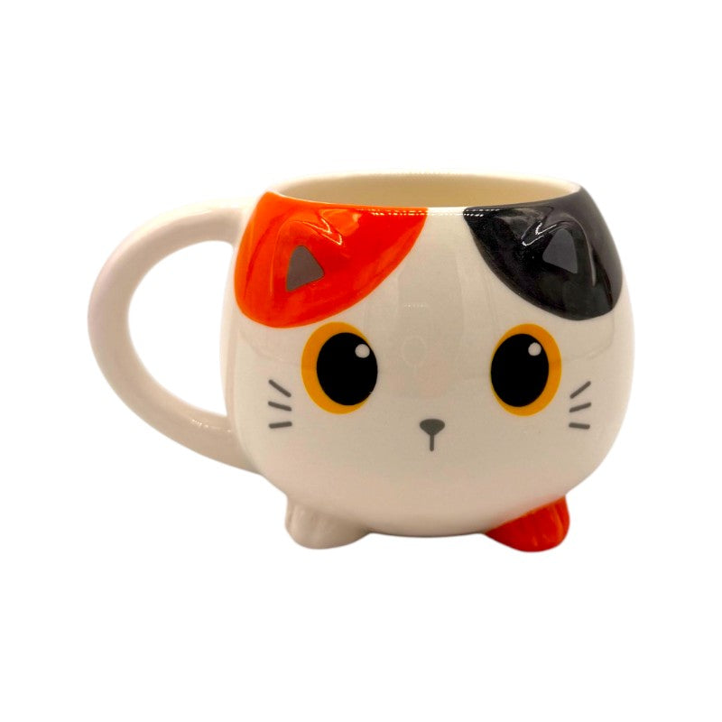 Bellissima tazza da colazione a forma di gatto