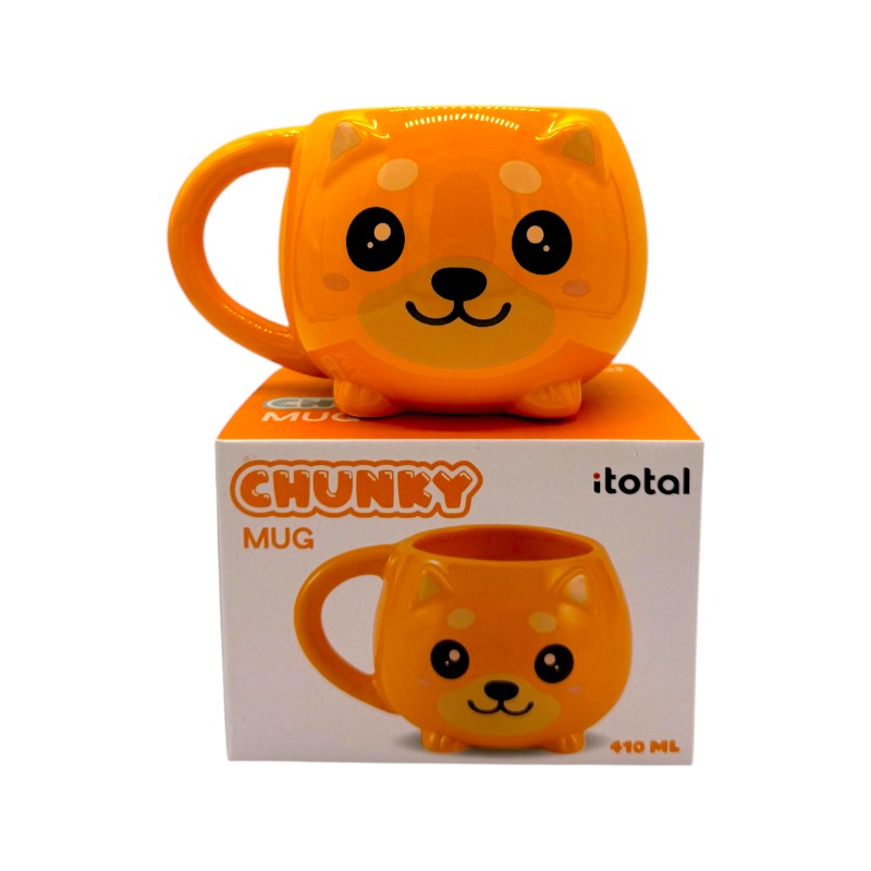 Bellissima tazza da colazione a forma di cagnolino shiba