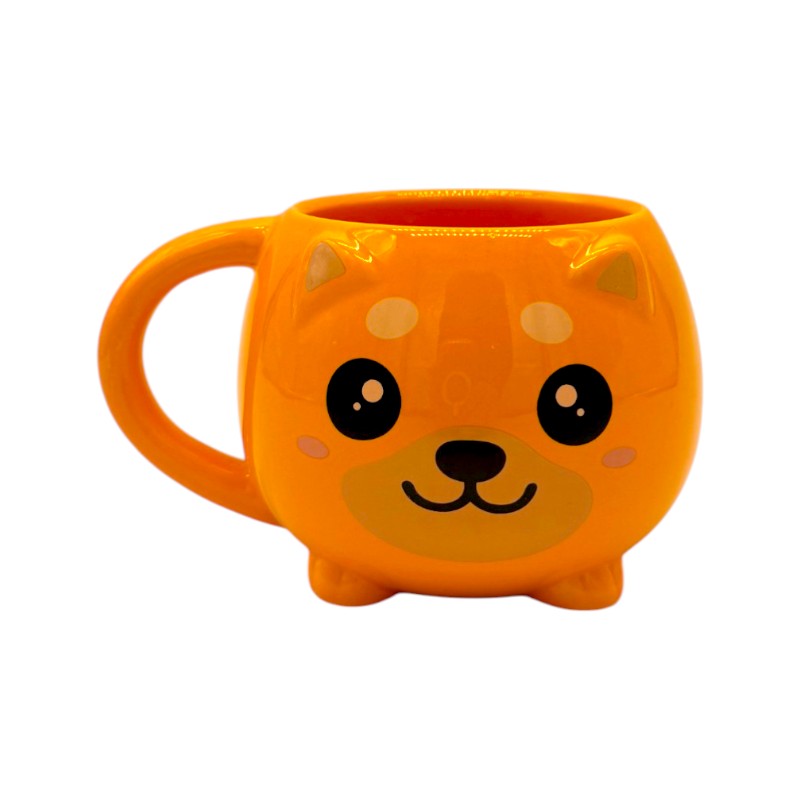 Bellissima tazza da colazione a forma di cagnolino shiba