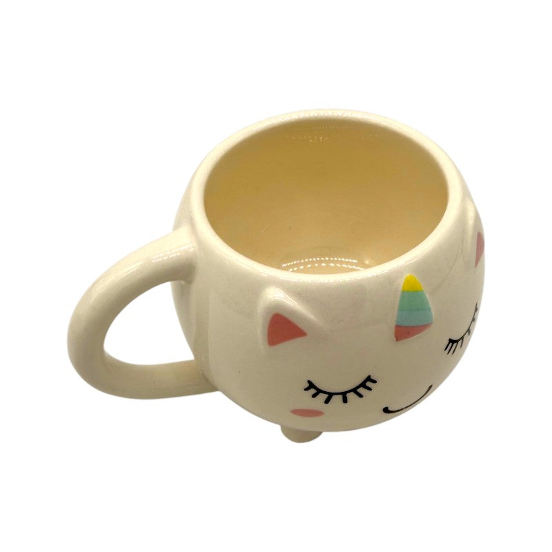 Bellissima tazza da colazione a forma di unicorno