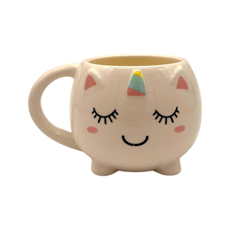 Bellissima tazza da colazione a forma di unicorno
