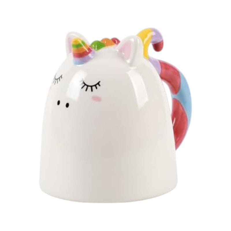 Bellissima tazza in ceramica a forma di Unicorno