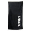 Bellissimo telo mare in cotone nero con la scritta bianca "Juventus". Dimensione 70x140cm