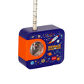 Temperamatite elettrico Legami Top of the Tip Space Explorer — lama tungsteno, matite 6-8 mm, design spazio blu notte. Regalo originale per bambini.