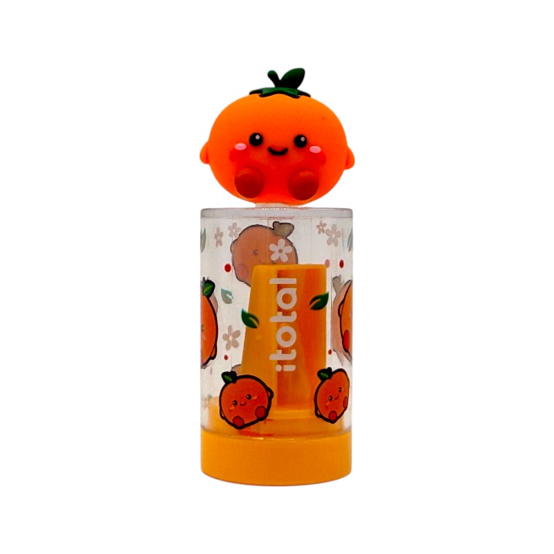 Temperini kawaii I-Total Fresh Market — con raccoglitore dust-free, soggetti frutta e verdura. Regalo originale e utile per bambini a scuola.