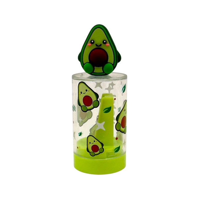 Temperini kawaii I-Total Fresh Market — con raccoglitore dust-free, soggetti frutta e verdura. Regalo originale e utile per bambini a scuola.