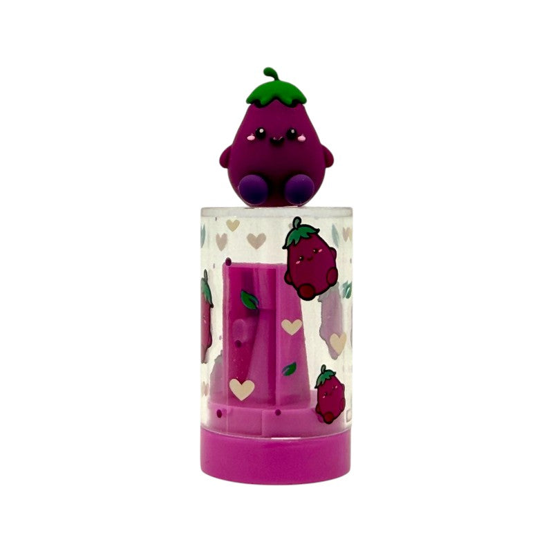 Temperini kawaii I-Total Fresh Market — con raccoglitore dust-free, soggetti frutta e verdura. Regalo originale e utile per bambini a scuola.