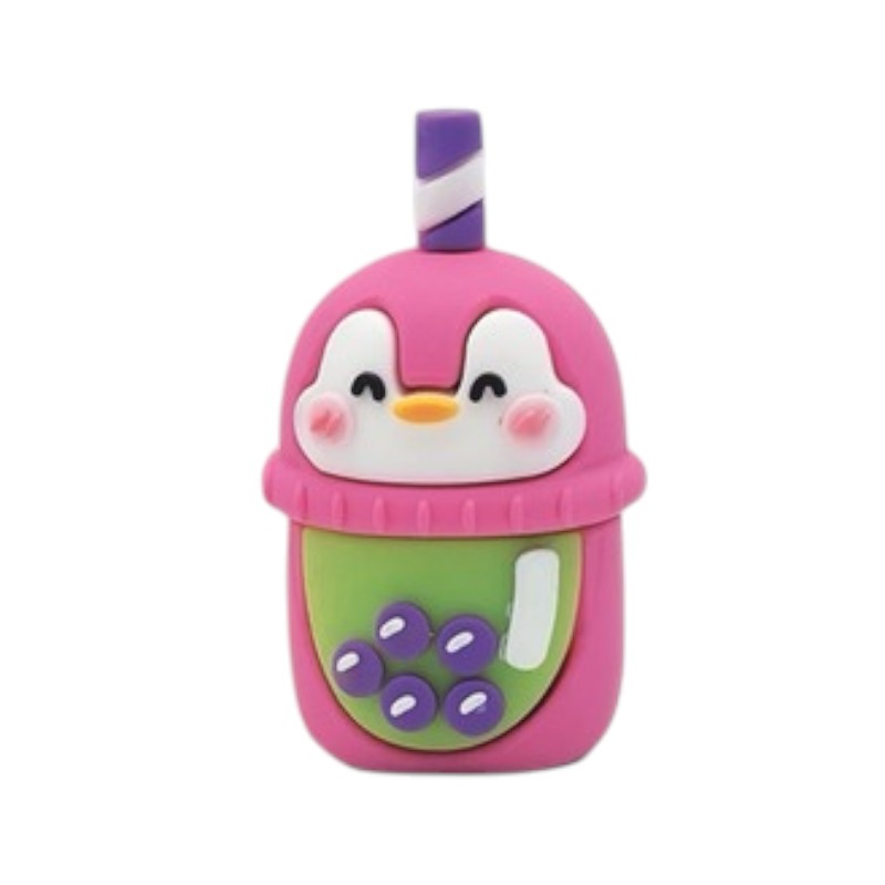 Temperino classico con design kawaii tinta unita collezione limited edition bubble tea