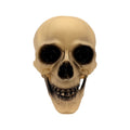 Teschio decorativo di Halloween effetto osso anticato: decorazione horror per mensole, centrotavola e case infestate. Scoprilo su Viano Shop!