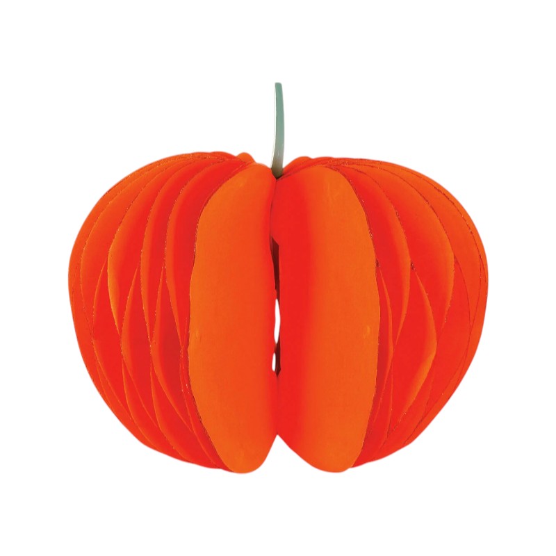 Bellissima zucca pieghevole in carta legami